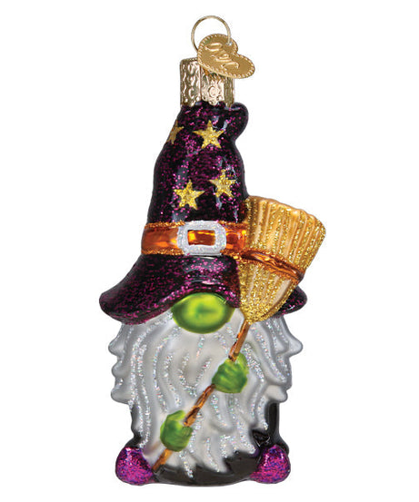 Witch Gnome Ornament