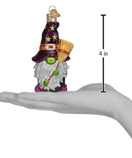 Witch Gnome Ornament