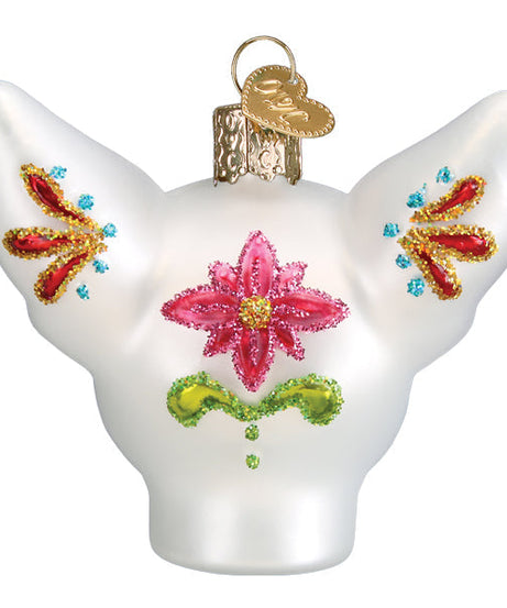 Dia De Los Muertos Dog Ornament