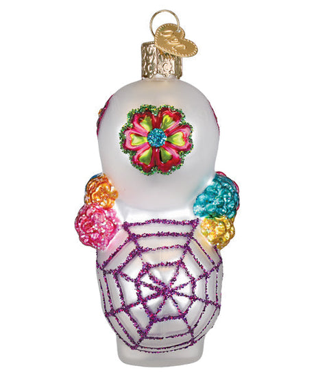 Dia De Los Muertos Stacking Skulls Ornament