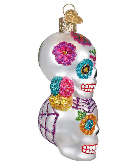 Dia De Los Muertos Stacking Skulls Ornament