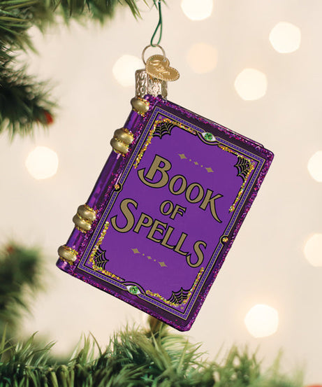Book Of Spells Ornament