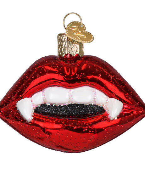 Vampire Lips Ornament