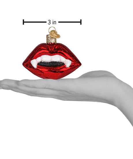 Vampire Lips Ornament