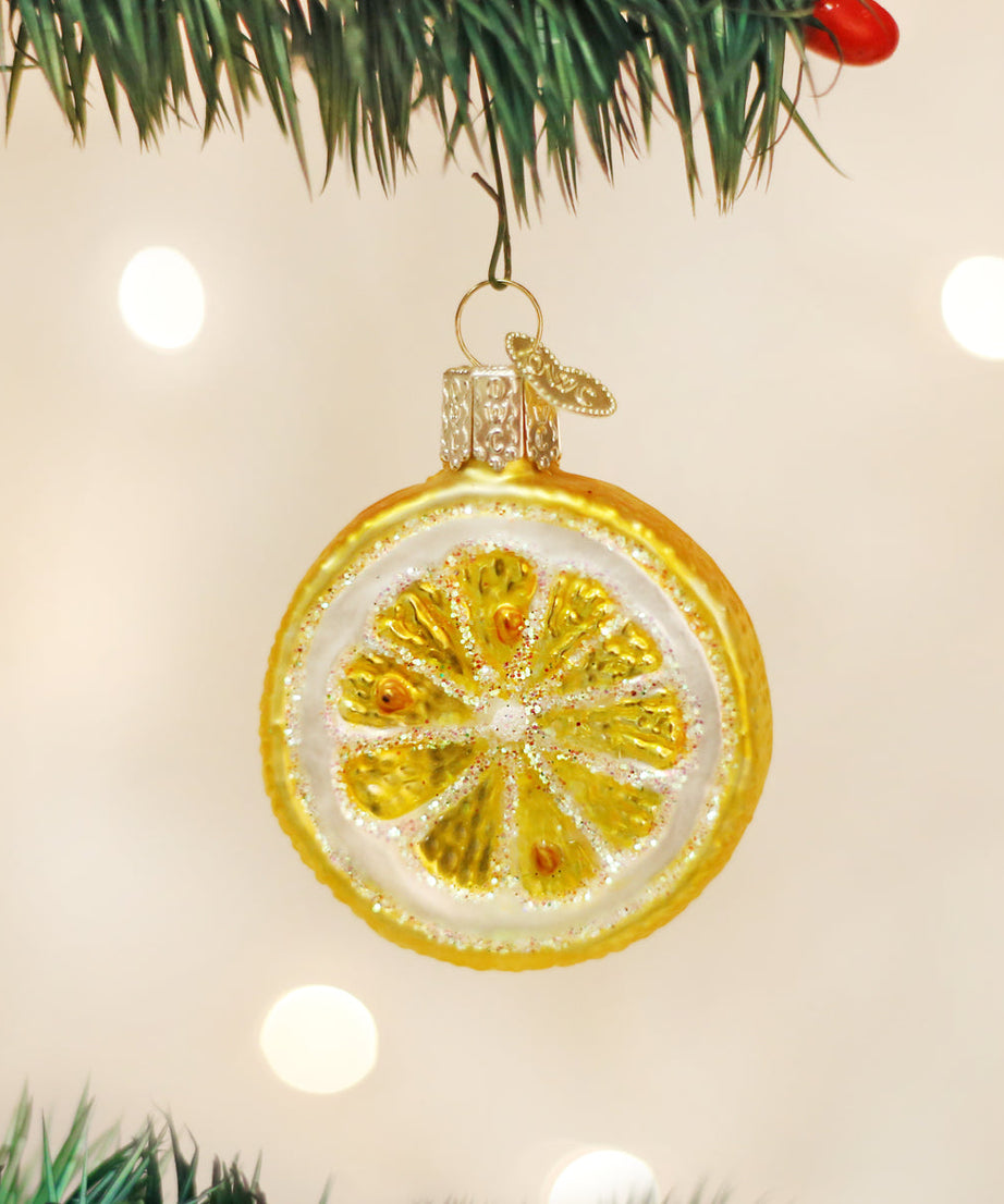 Lemon Slice Ornament