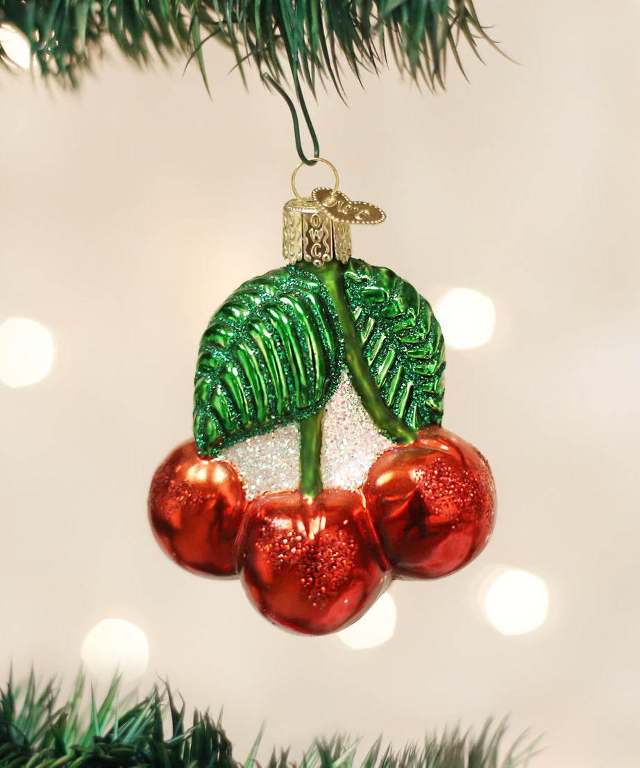 Cherries Ornament