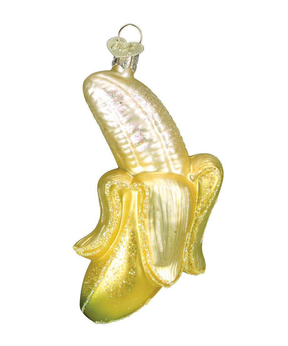 Peeled Banana Ornament