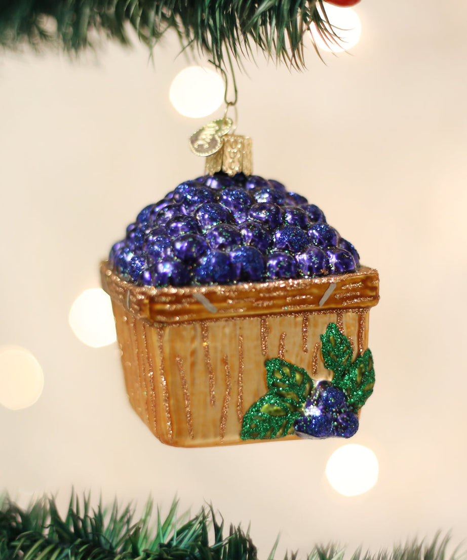 Basket Of Blueberries