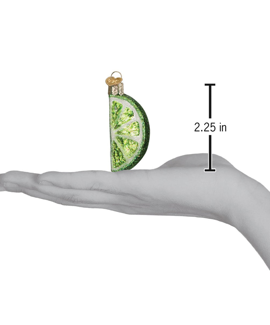 Lime Slice Ornament