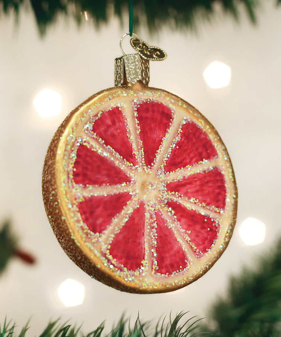 Grapefruit Ornament