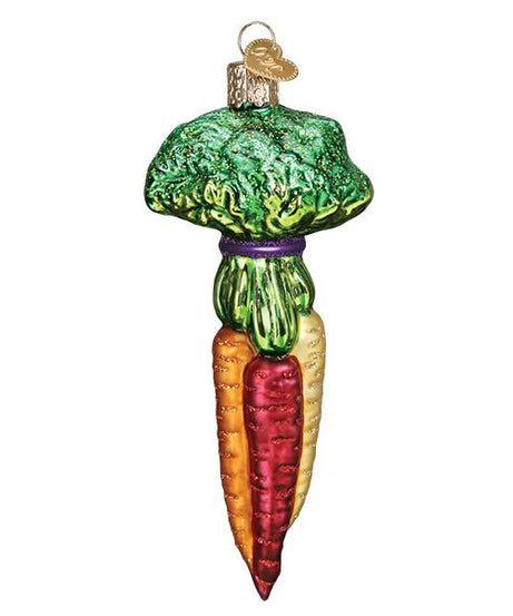 Rainbow Carrots Ornament