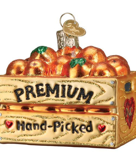 Crate Of Oranges Ornament