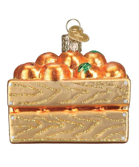Crate Of Oranges Ornament