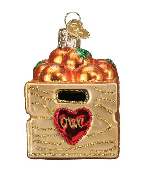 Crate Of Oranges Ornament
