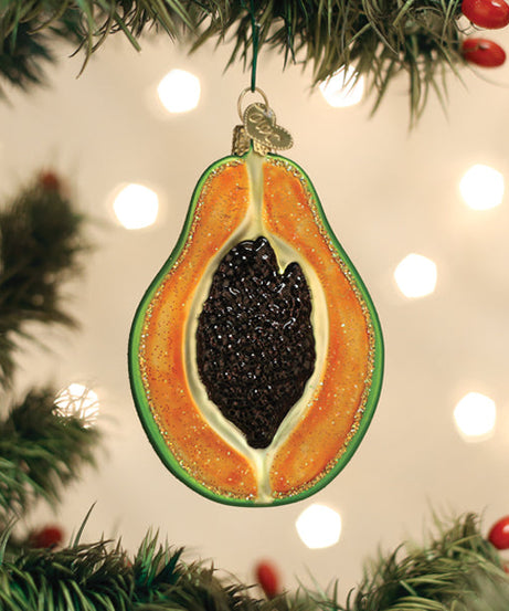 Papaya Ornament