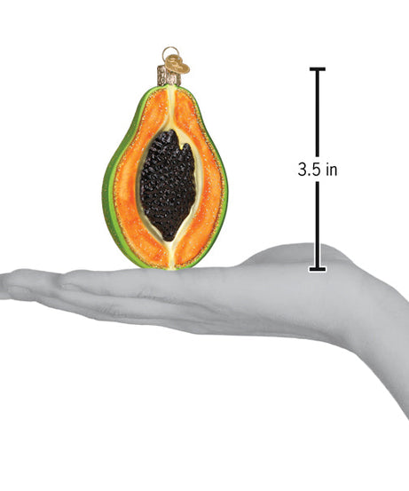 Papaya Ornament