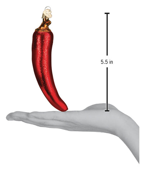 Red Chili Pepper Ornament