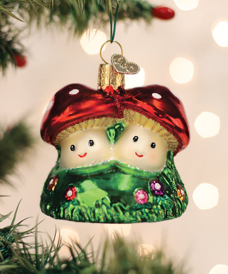 Happy Mushrooms Ornament