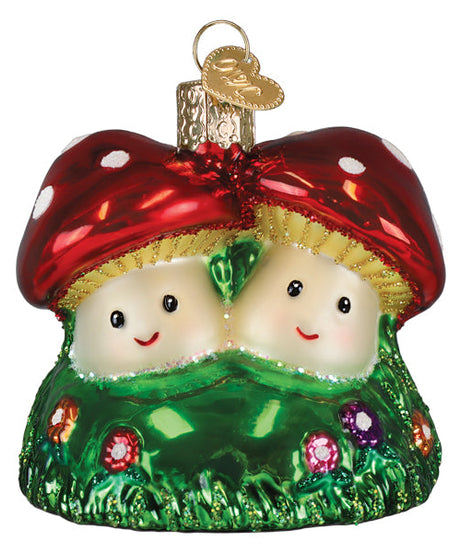 Happy Mushrooms Ornament