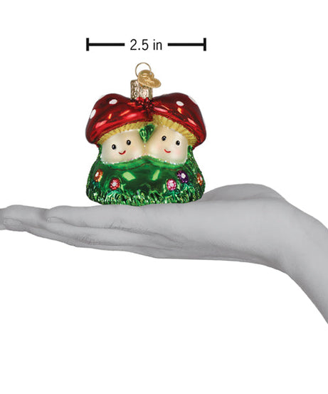 Happy Mushrooms Ornament