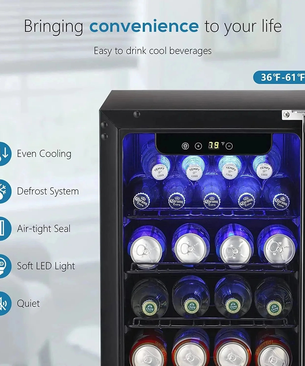 2.9 Cu.Ft Beverage Refrigerator W5885B