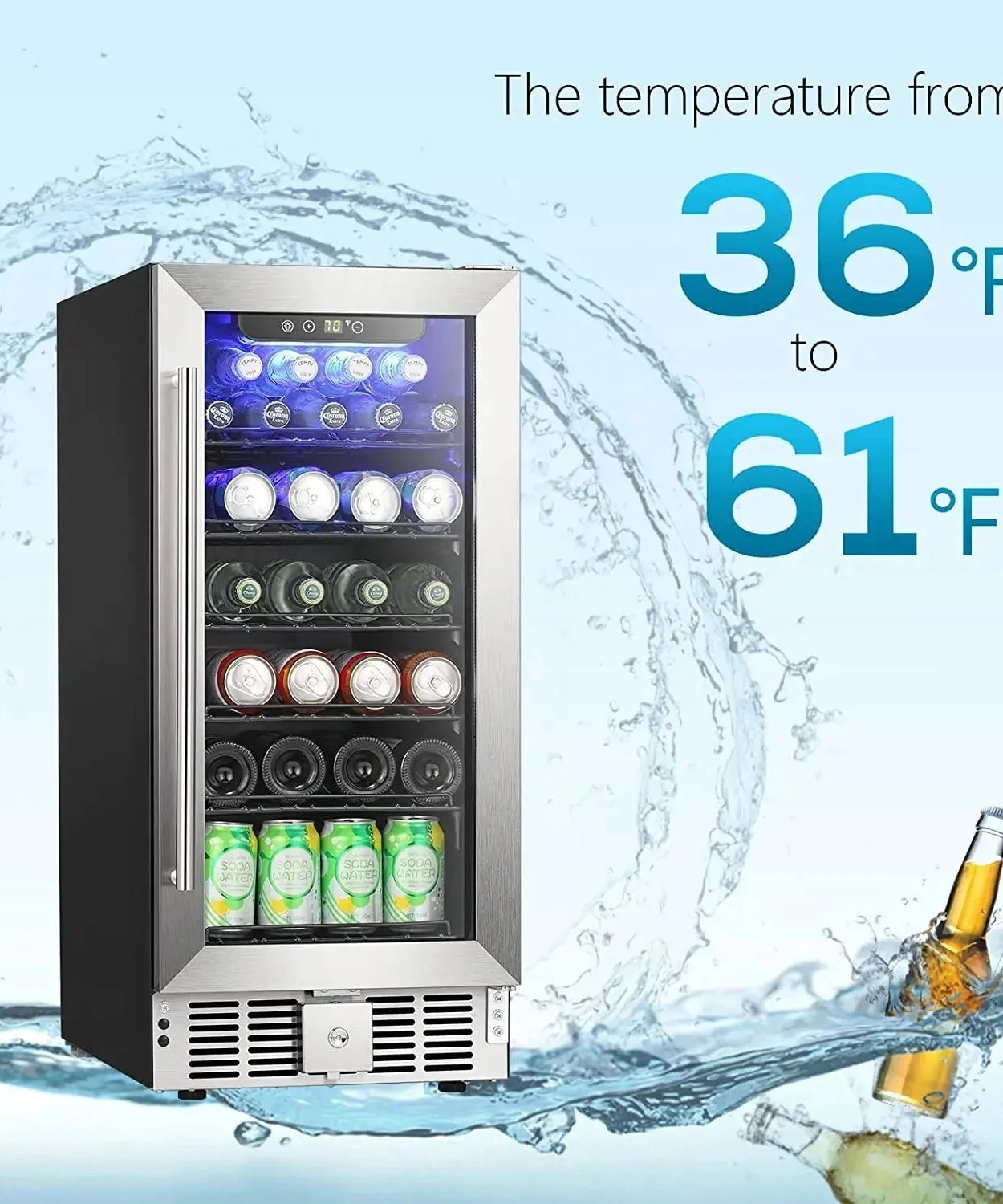 2.9 Cu.Ft Beverage Refrigerator W5885B