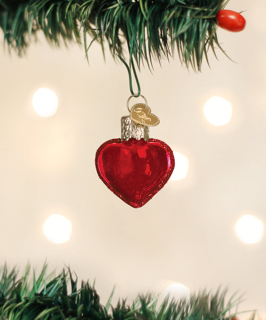 Small Red Heart Ornament