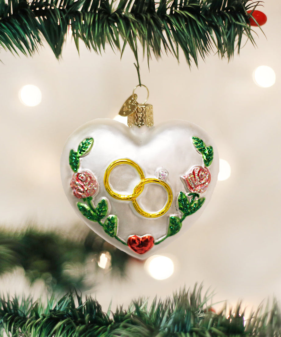 Wedding Heart Ornament