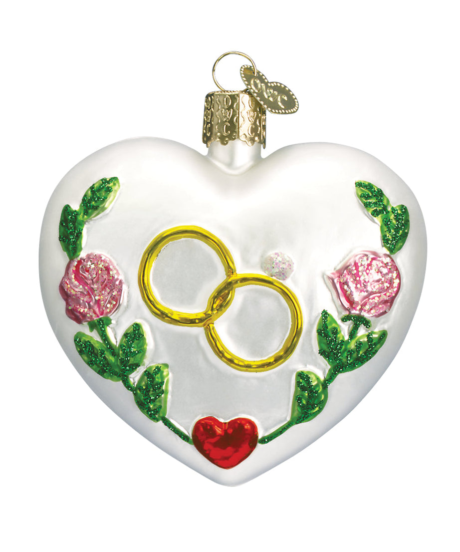 Wedding Heart Ornament