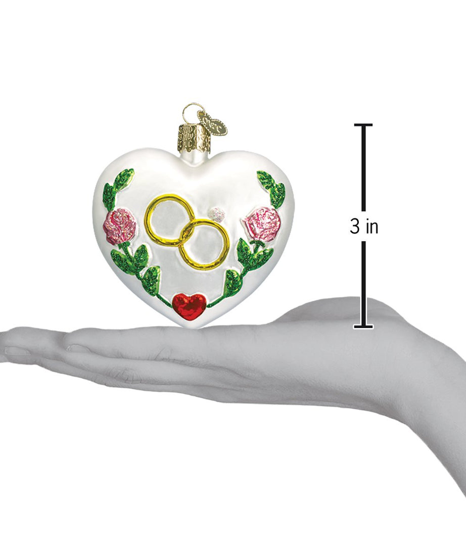 Wedding Heart Ornament