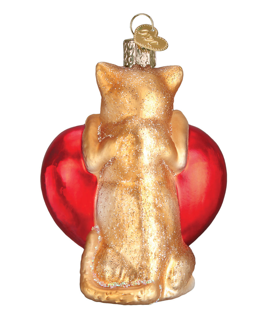 I Love My Cat Ornament