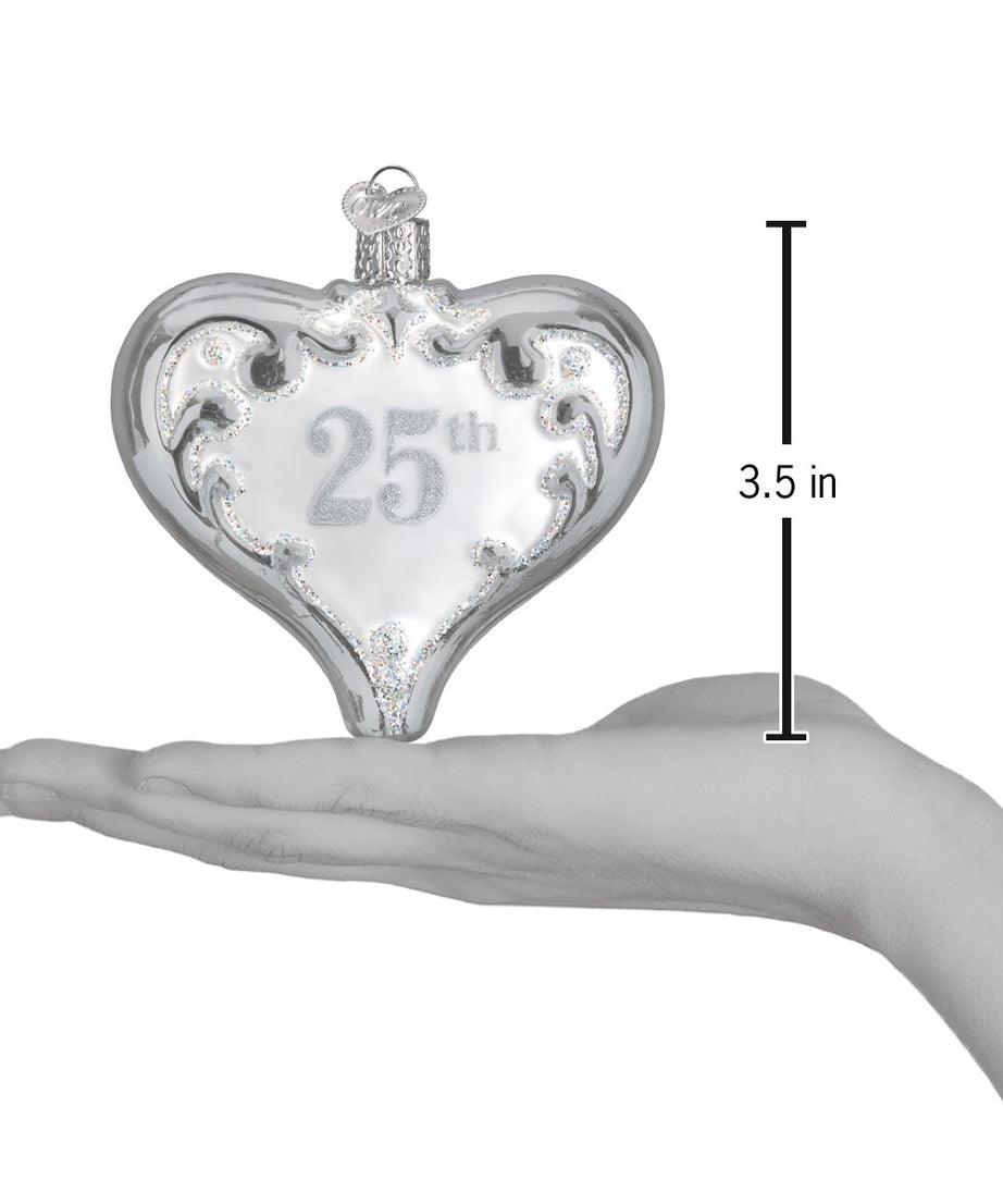 25th Anniversary Heart