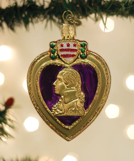 Purple Heart Ornament