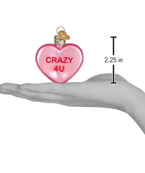 Conversation Hearts Set Ornament