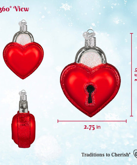 Love Lock Ornament