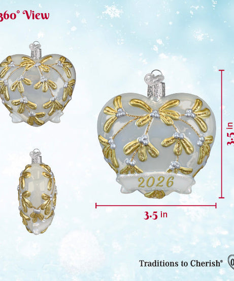 2026 Heart Ornament