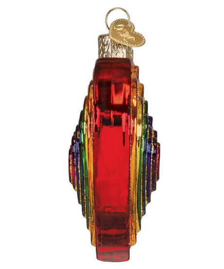 Rainbow Heart Ornament