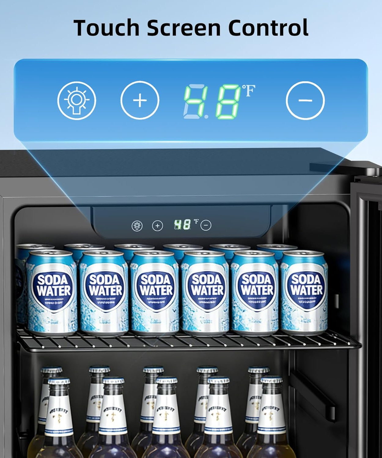 3.2 cu.ft  Wine Cooler/Cabinet Beverage Refrigerator W5899H