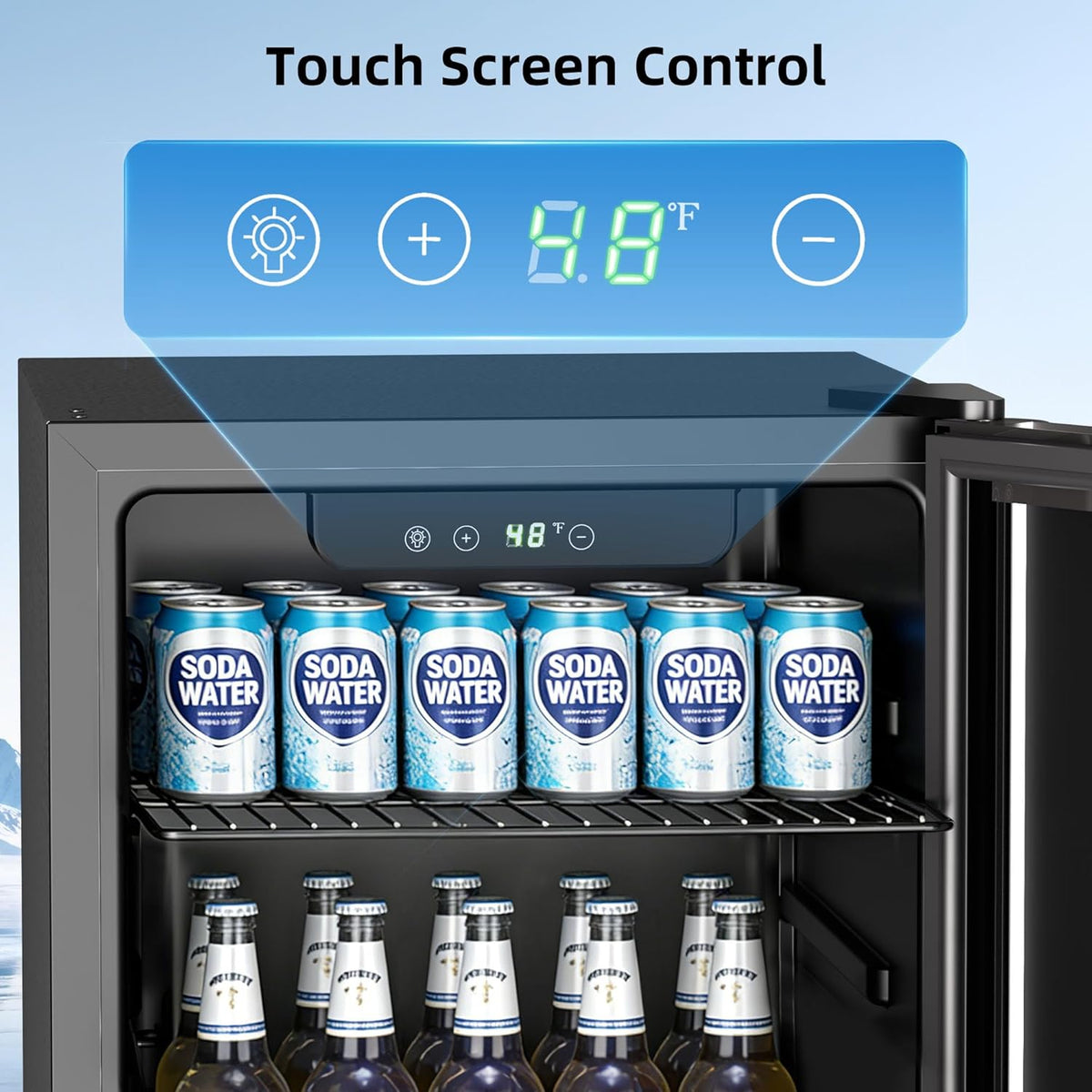 3.2 cu.ft  Wine Cooler/Cabinet Beverage Refrigerator W5899H
