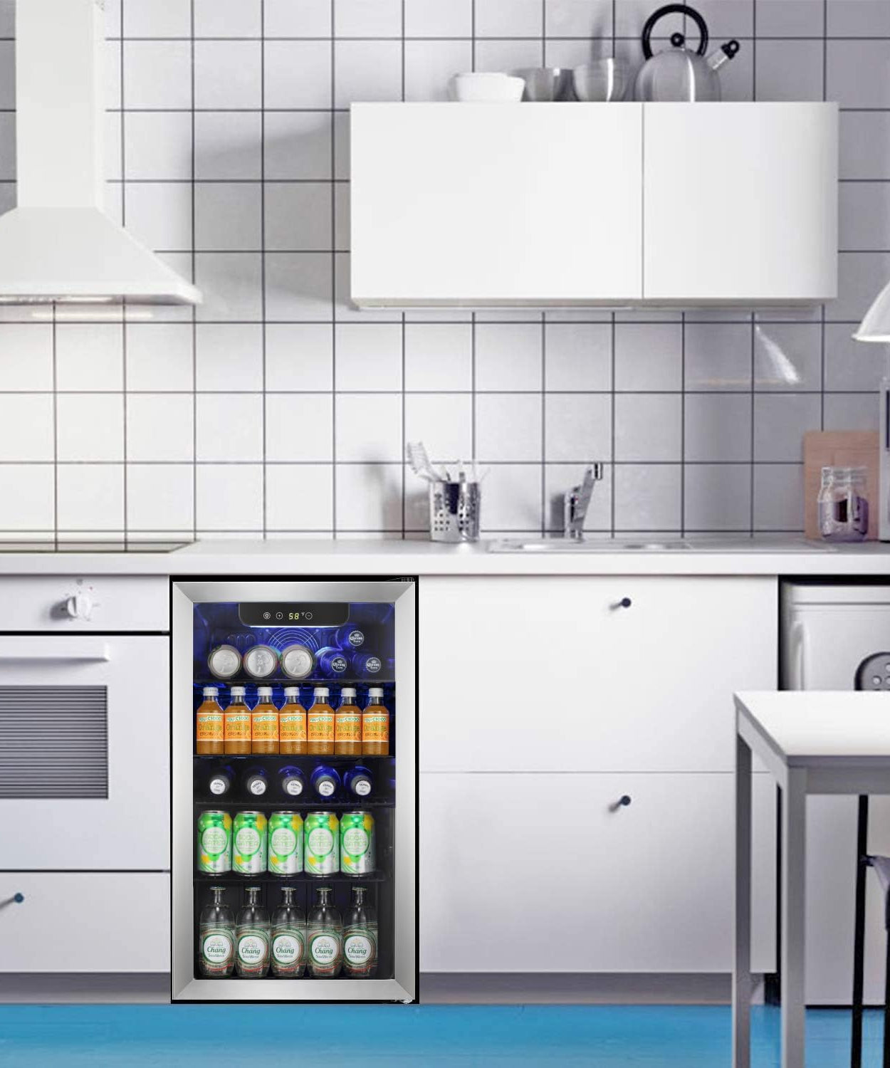 3.2 cu.ft  Wine Cooler/Cabinet Beverage Refrigerator W5899H