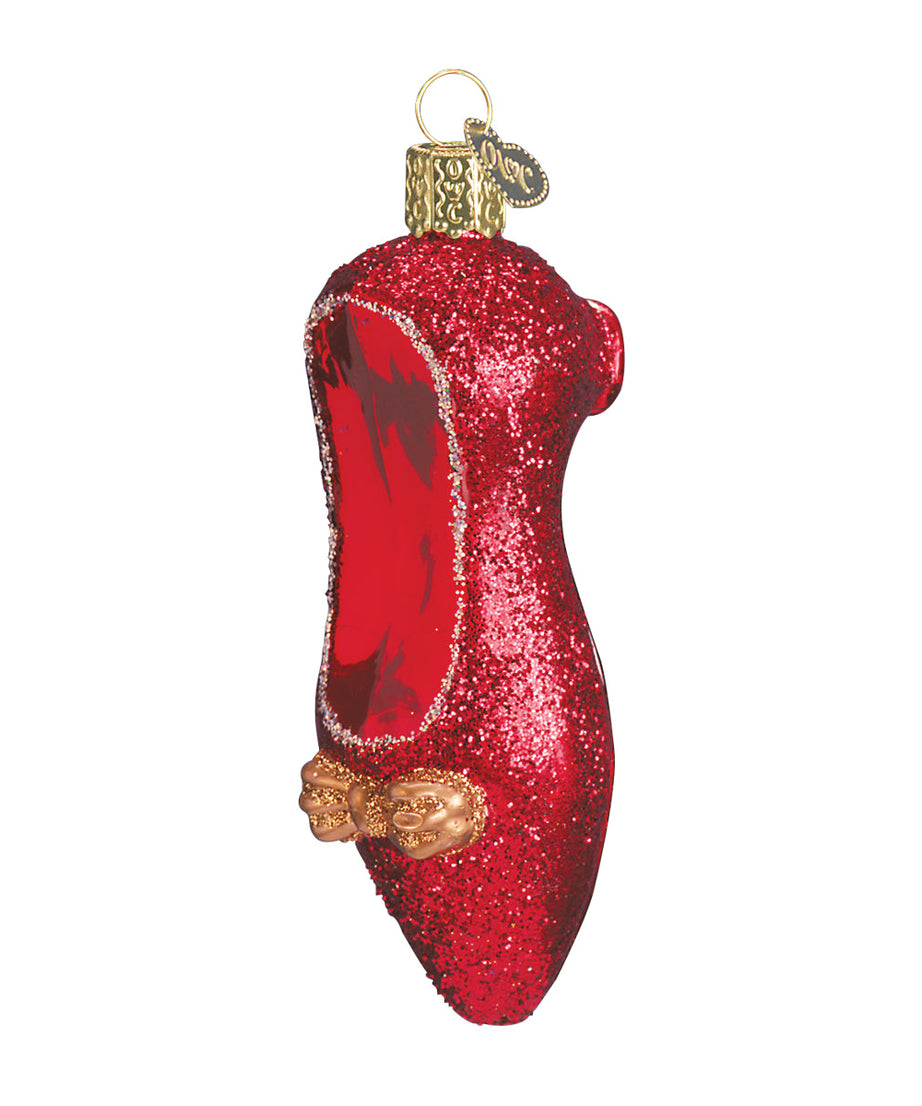 Red Slipper Ornament