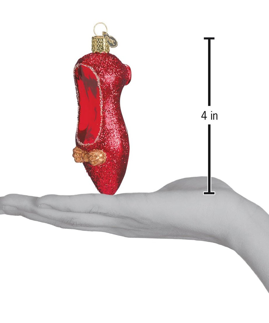 Red Slipper Ornament