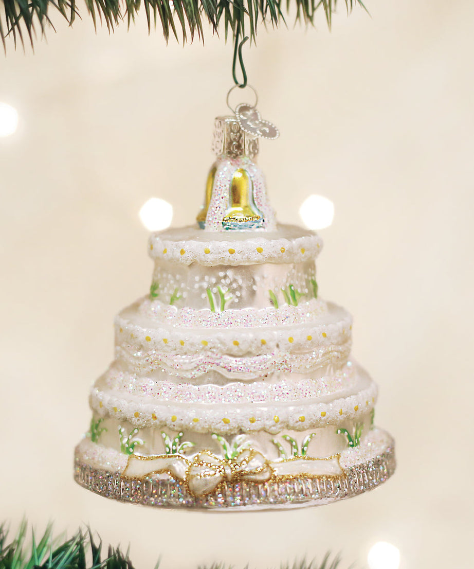 Wedding Cake Christmas Ornament