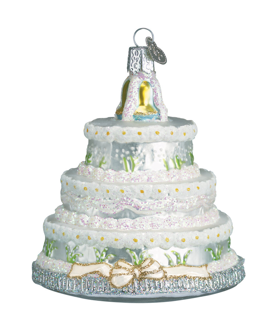 Wedding Cake Christmas Ornament