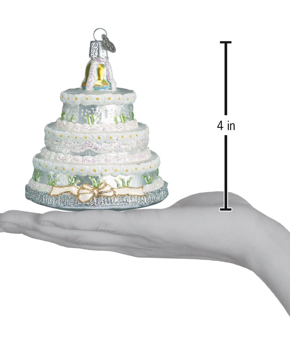Wedding Cake Christmas Ornament