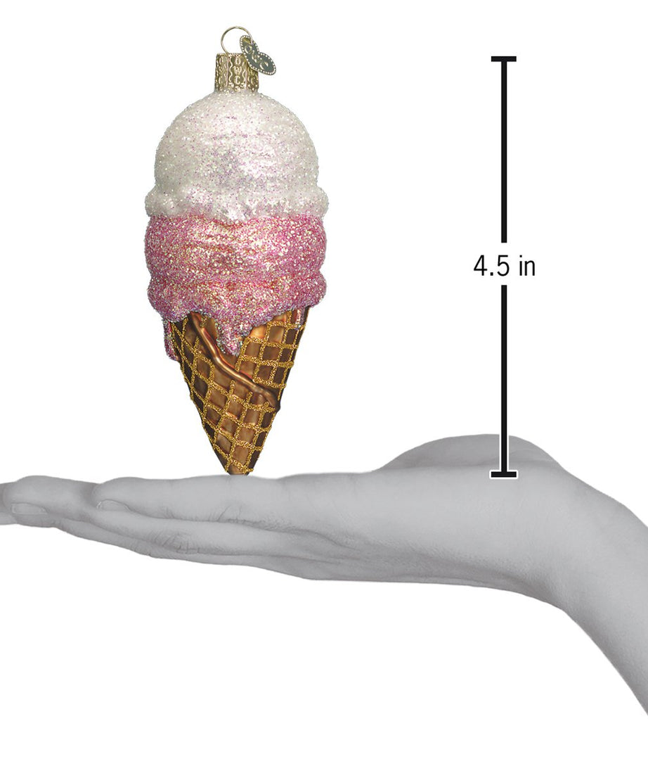 Ice Cream Cone Ornament