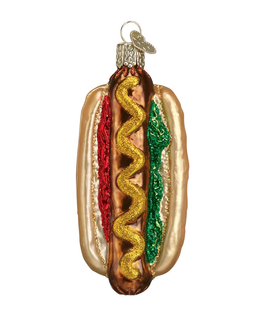 Hot Dog Ornament