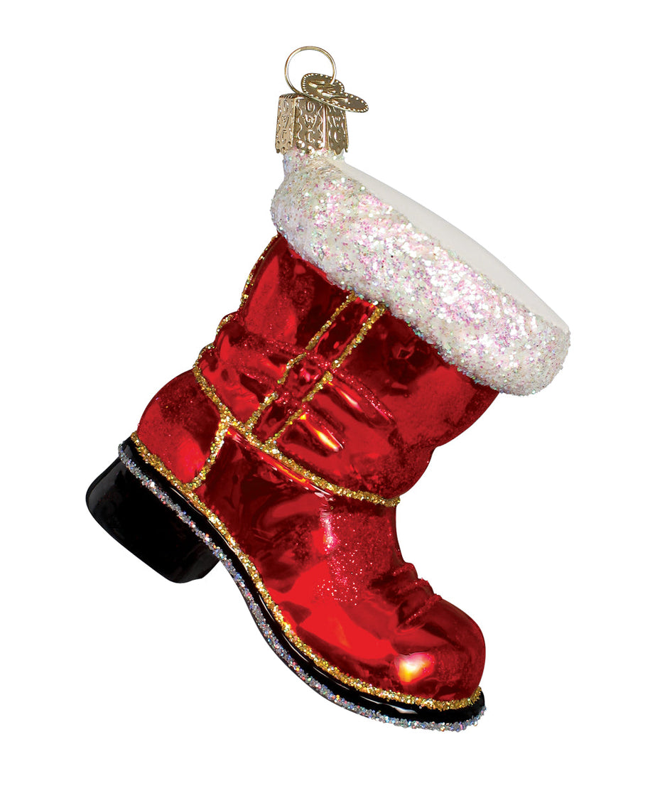 Santa's Boot Ornament