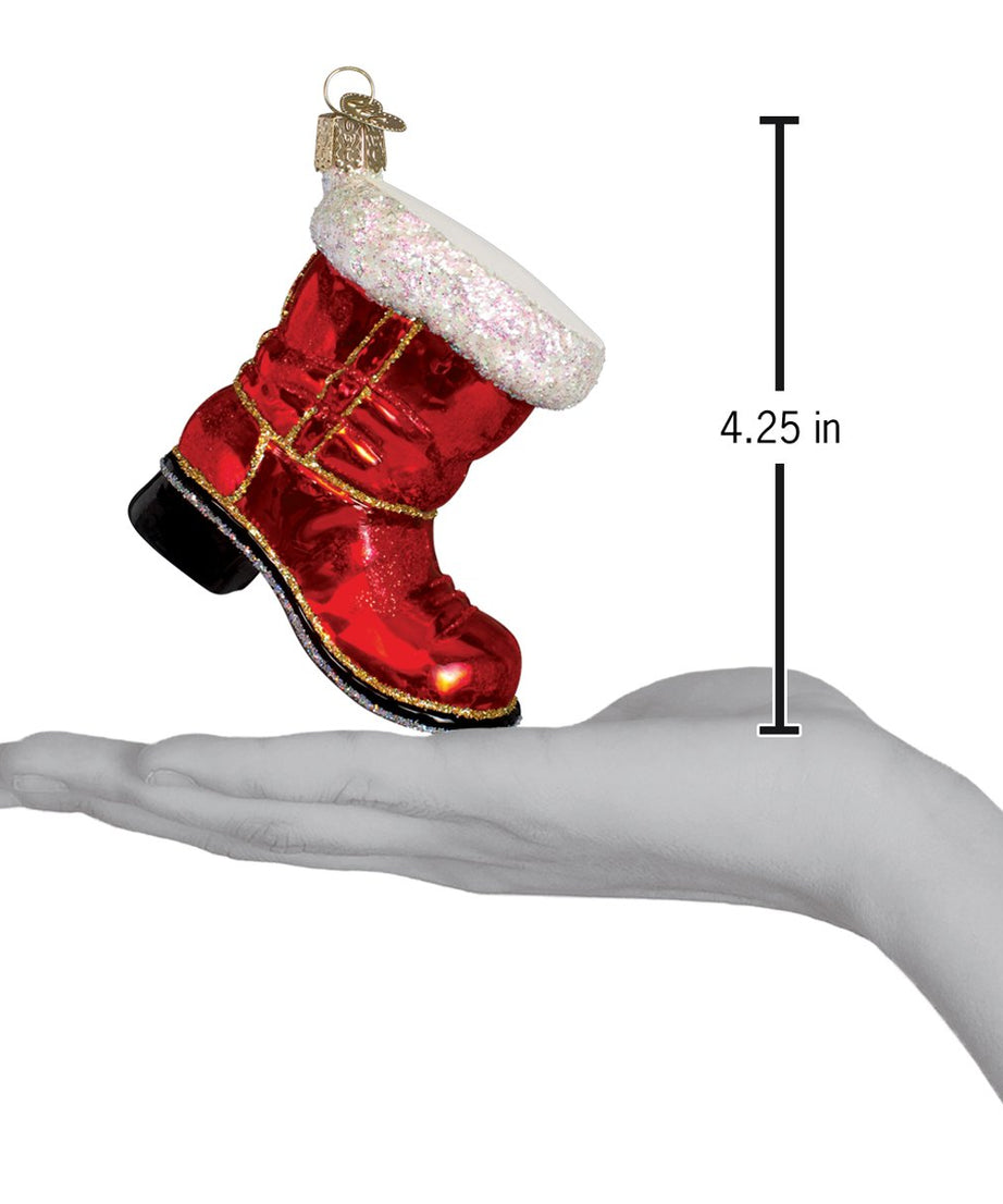 Santa's Boot Ornament