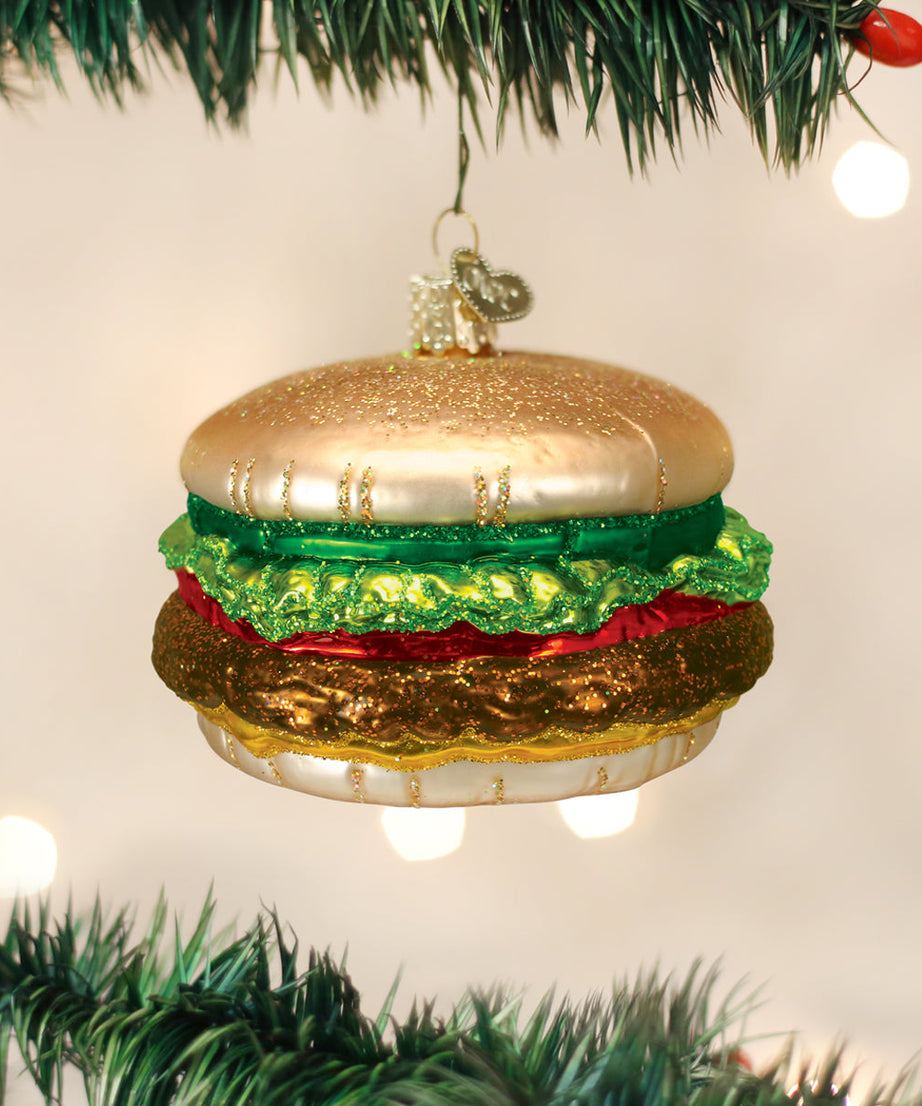 Cheeseburger Ornament